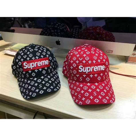 louis vuitton hat supreme